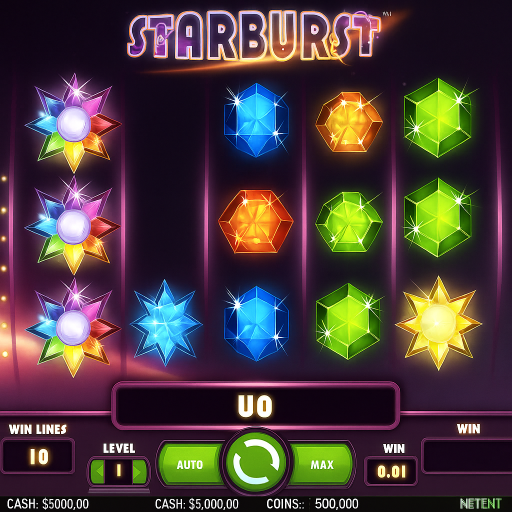 Bethall - Starburst Slot Game by NetEnt